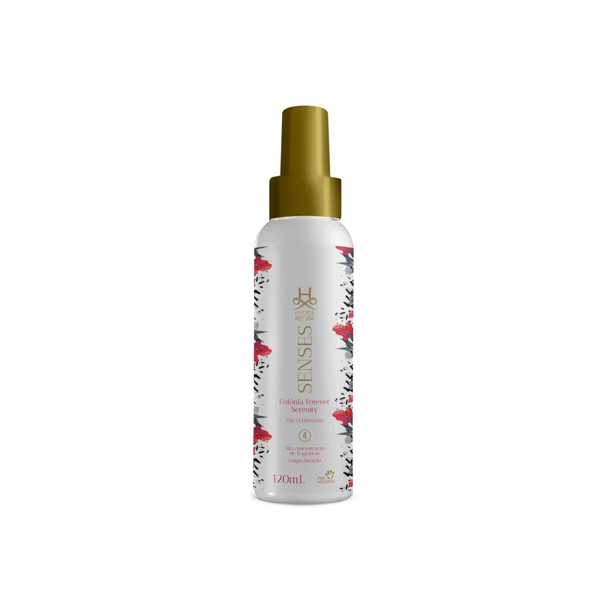 Hydra Pet SPA Senses Colônia Forever Serenity 120ml Cães e Gatos Pet Society - 1