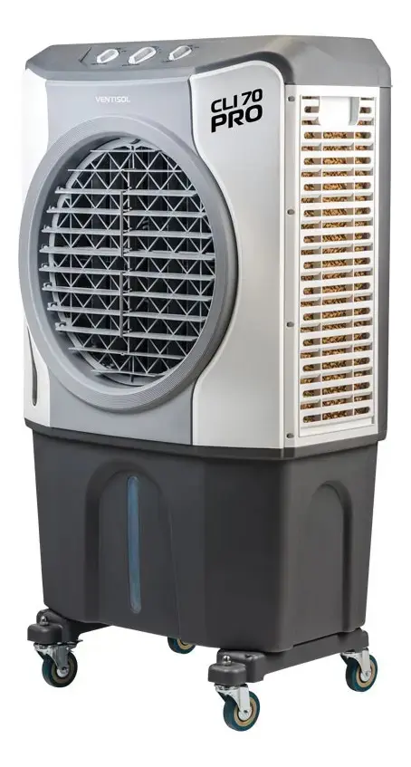 Climatizador Evaporativo Cli70 Pro2 70l 210w Ventisol Cor Cinza thumbnail 2