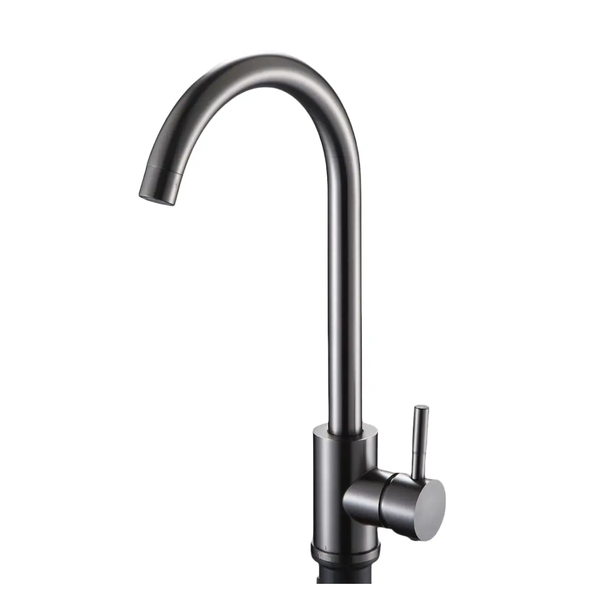 Torneira de Cozinha Misturador Monocomando Água Quente e Fria - Cinza