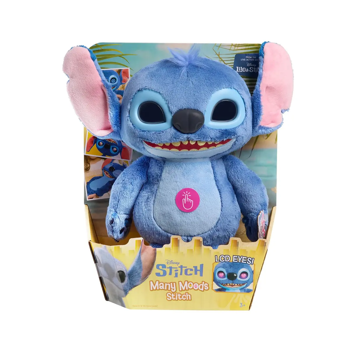Sunny, Stitch Pelúcia Interativa, Olhos LCD - 1
