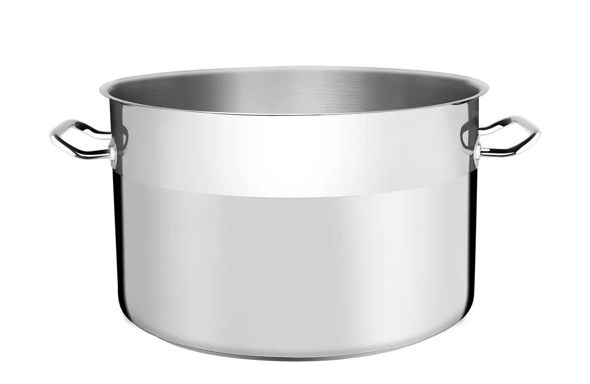 Caldeirão Tramontina Professional em Aço inox com Fundo Triplo sem Tampa 50 cm 58 L