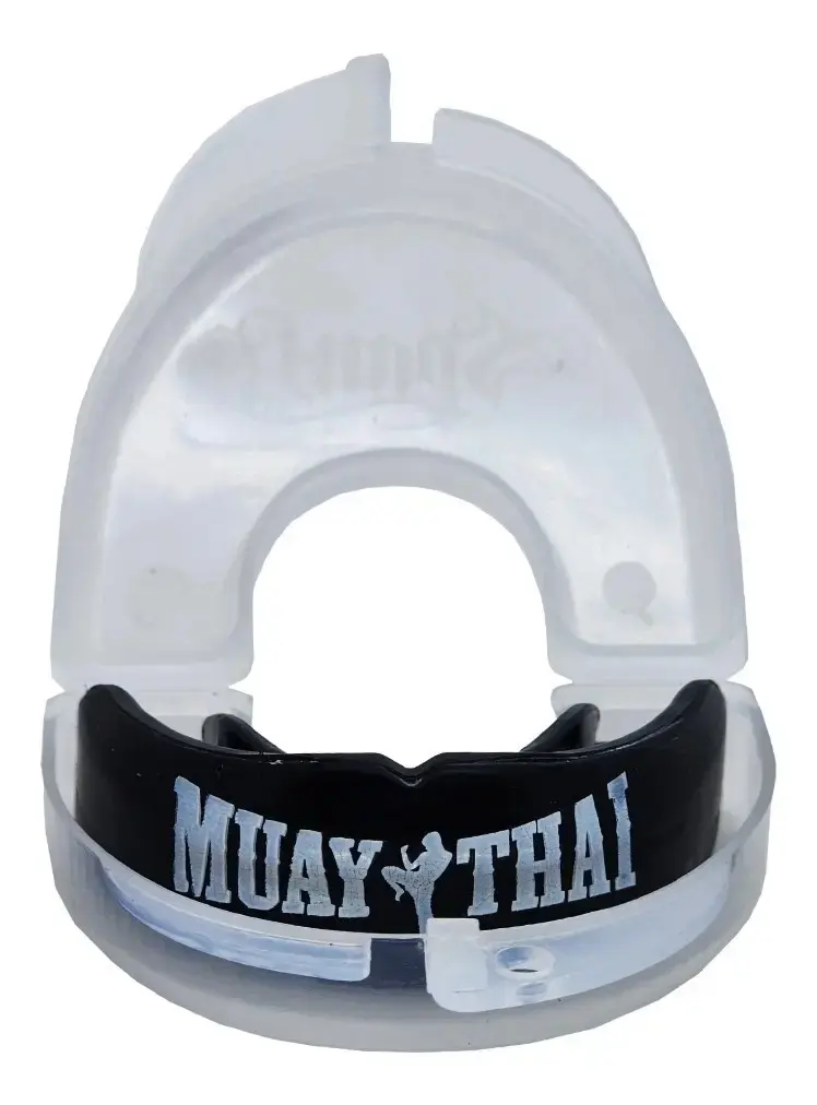 Spank Protetor Bucal Profissional Moldável Com Estojo Cor Muaythai - Boxe - Muaythai - Jiu-jitsu - Mma - Kickboxing - Futebol - Basquete - Esporte De Contato thumbnail 3