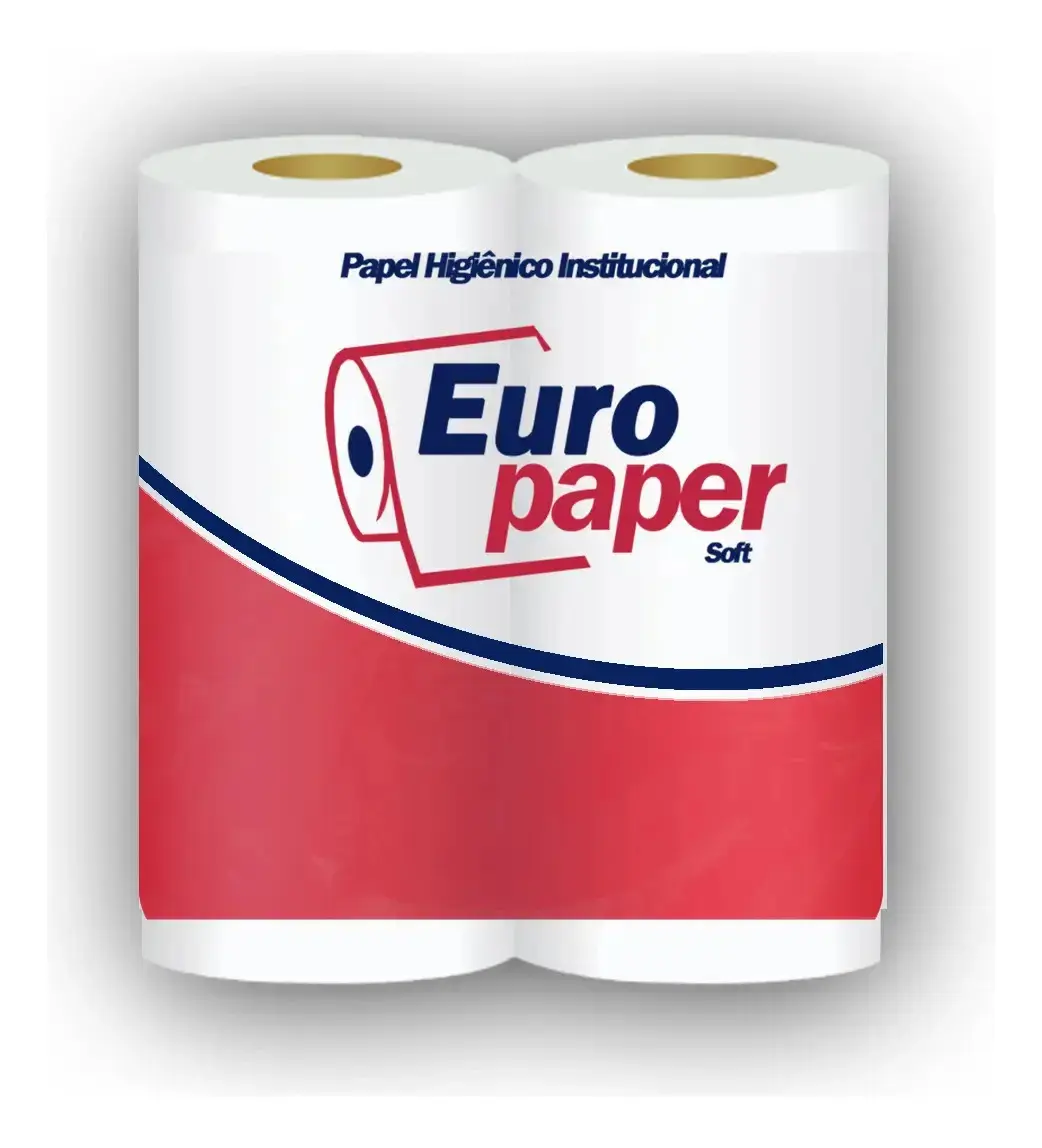 Papel Higiênico Gopaper Rolão Folha Simples 300m 8 Rolos thumbnail 2