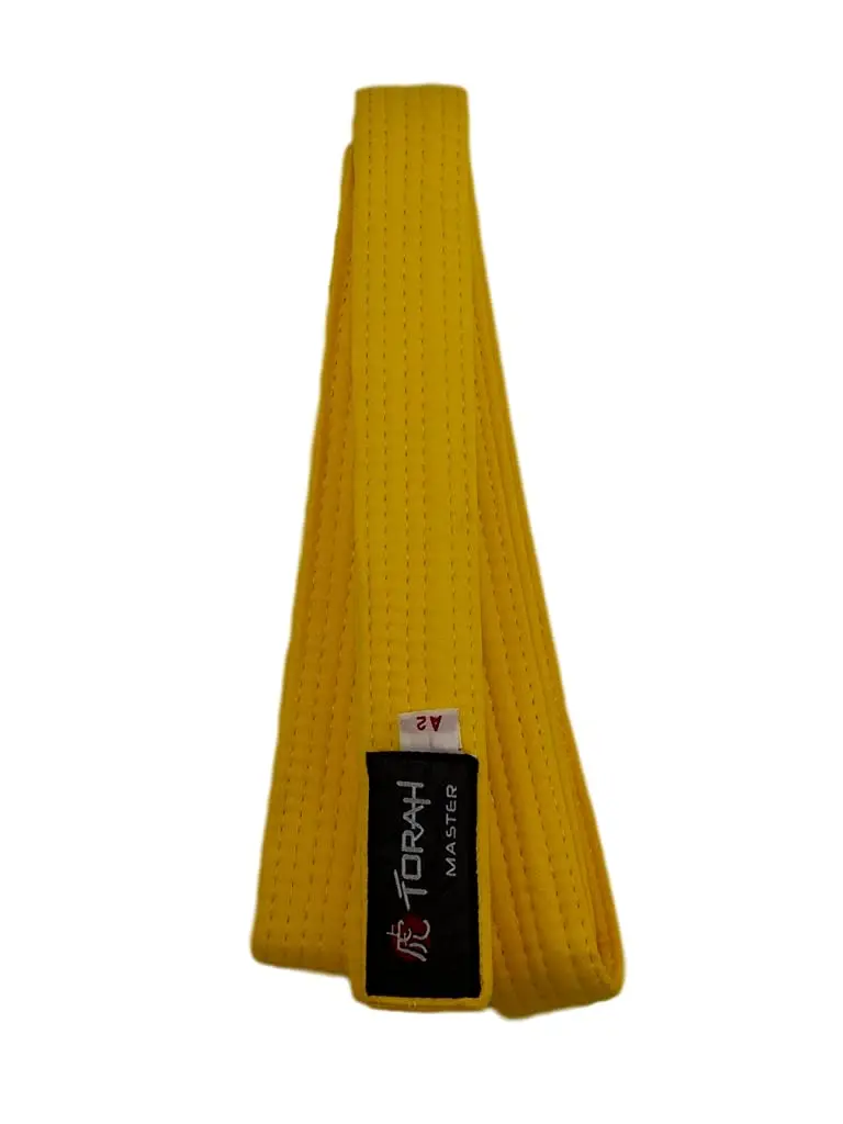 Faixa De Kimono Adulto Amarela Torah