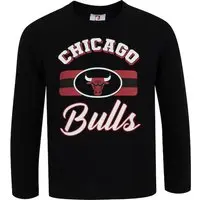 Camiseta do Chicago Bulls Infantil NBA Manga Longa Placement N0324