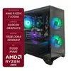 PC Gamer CertoX AMD Ryzen 7 5700G 16GB DDR4 512GB SSD C/3 Fans Linux - 1