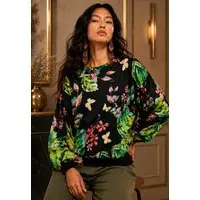 Blusa Amazonia Vital Moletim Jardim Amazônico