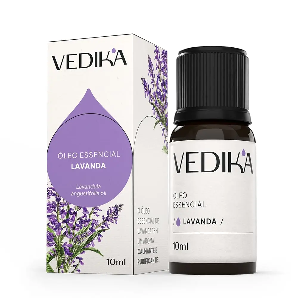 Óleo Essencial Vedika - Lavanda 10ml - 100% PURO
