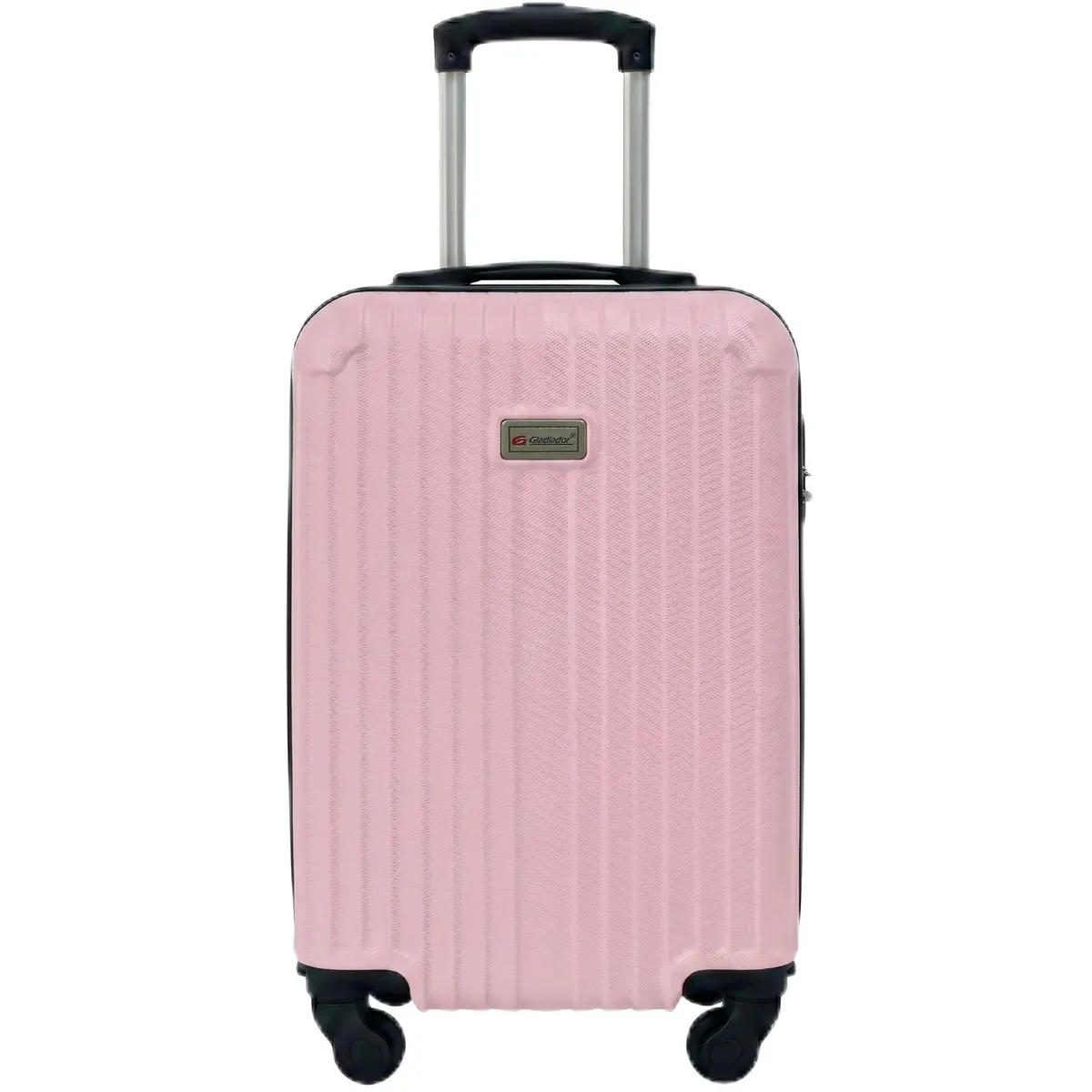 Mala de Viagem de Bordo 10kg Rodas 360 Removíveis Gladiador Classic D3MB (Rosa)