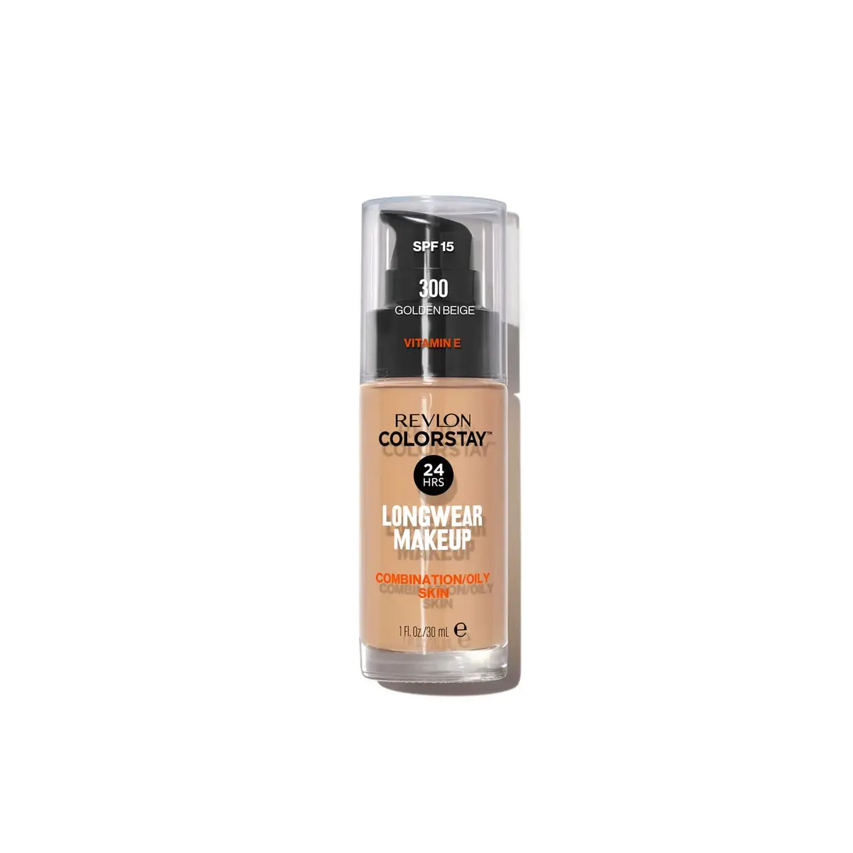 Base Revlon ColorStay™ I Maquiagem de Longa Duração para Pele Mista/Oleosa I FPS 15 I Golden Beige 300