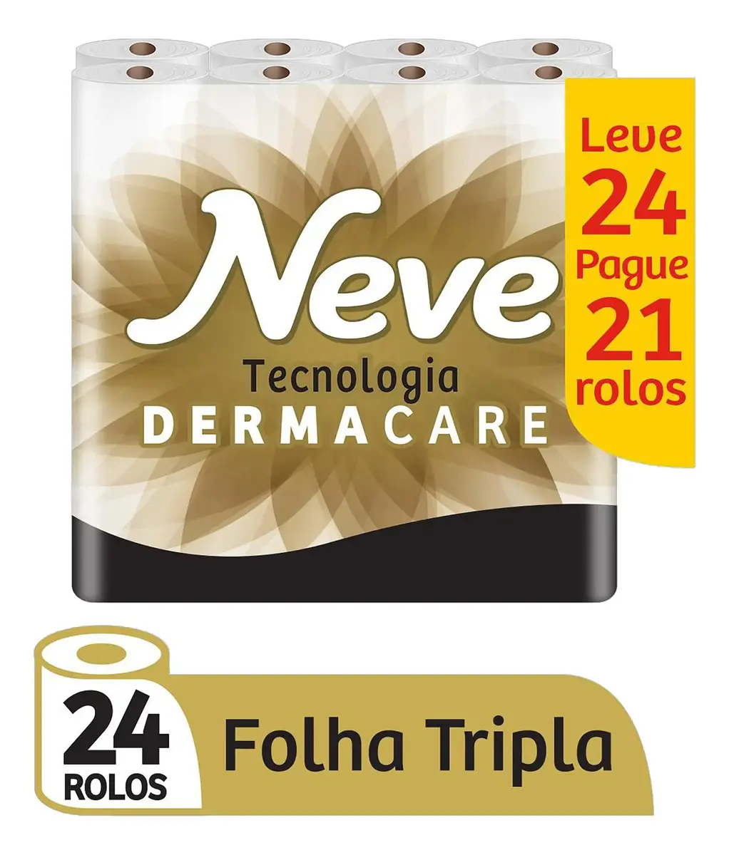 Papel Higiênico Supreme Folha Tripla 24 Rolos Neve Folha Tripla thumbnail 3