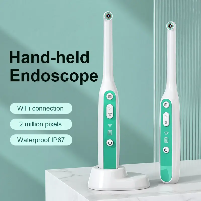 Inskam câmera visual de boca, wi-fi, câmera de exame bucal, ip67, à prova d'água, 1440p, endoscópio, sistema de imagem de 2mp, ferramenta de inspeção
