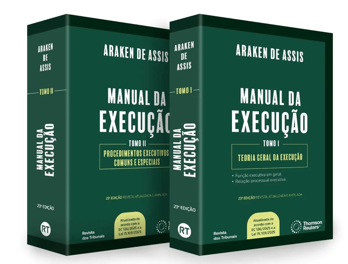 Manual da Execução Tomo I Tomo II 23ª edição