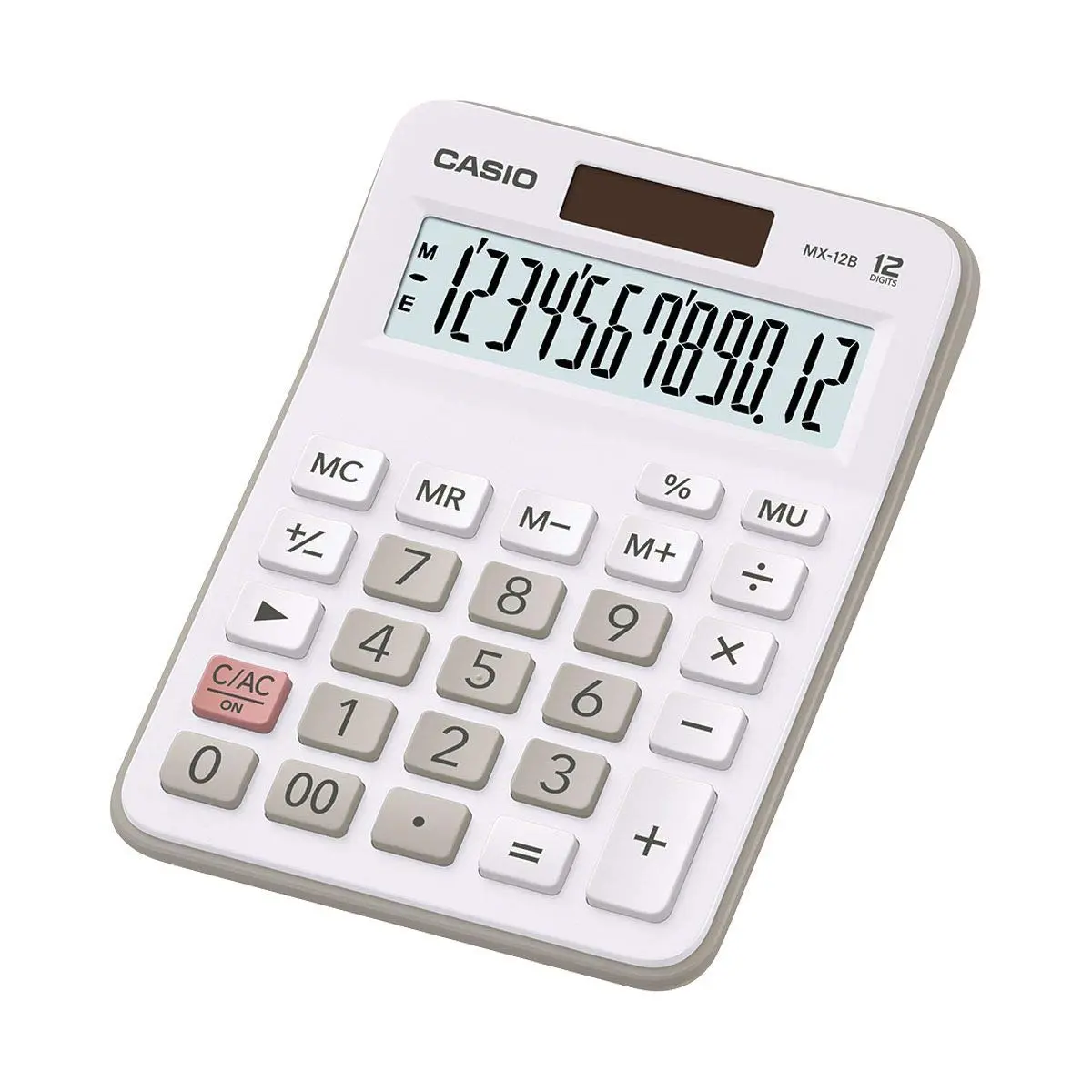 CALCULADORA DE MESA 12 DIGITOS MX12B-WE BRANCA CASIO