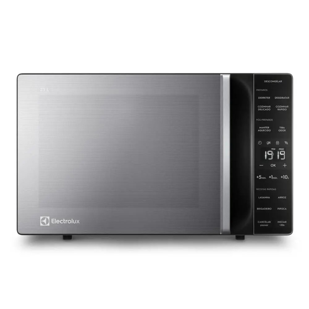 Micro-ondas Electrolux 23L cor Inox Efficient com Descongelamento Assistido (ME23S) 220V - 1