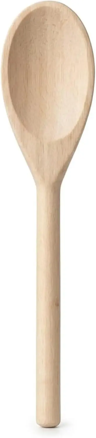 Colher de Pau 24cm em Madeira Natural Resistente Utensílio de Cozinha Colher de Madeira para o dia a dia - 1