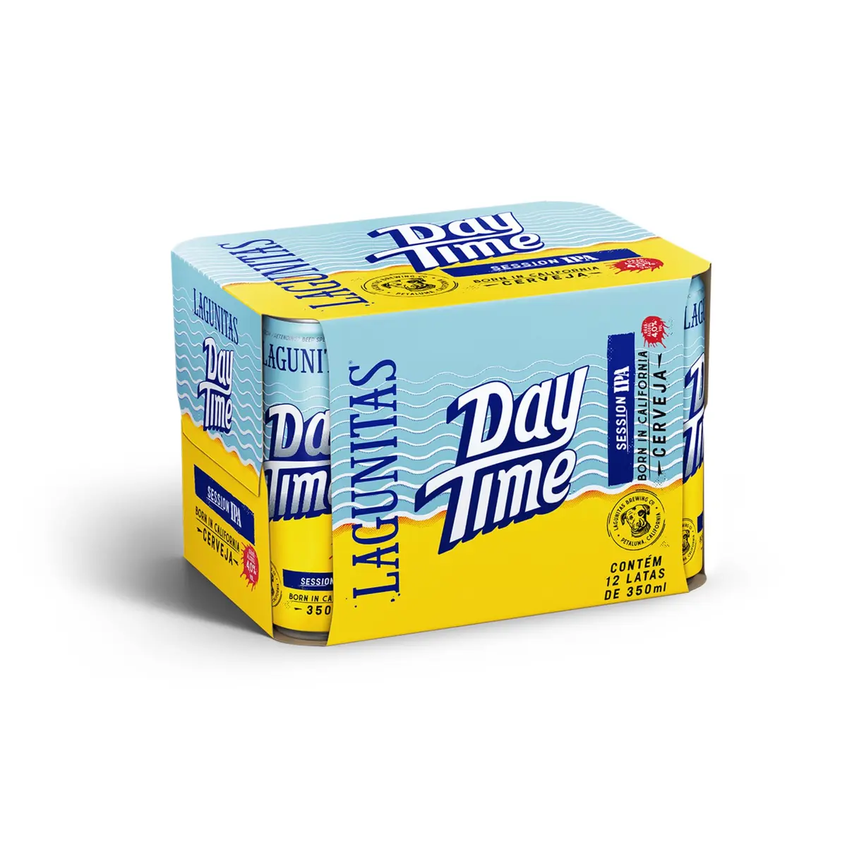 Lagunitas Day Time Cerveja Session IPA, Pack 12 Latas 350ml - 1