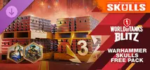 Jogo World of Tanks Blitz - DLC Grátis: Warhammer Skulls Free Pack - PC Steam - 1