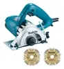 vSerra Mármore 4.3/8 1300w C/ 2discos 4100NH3ZX2 Makita 110V ou 220V - 1