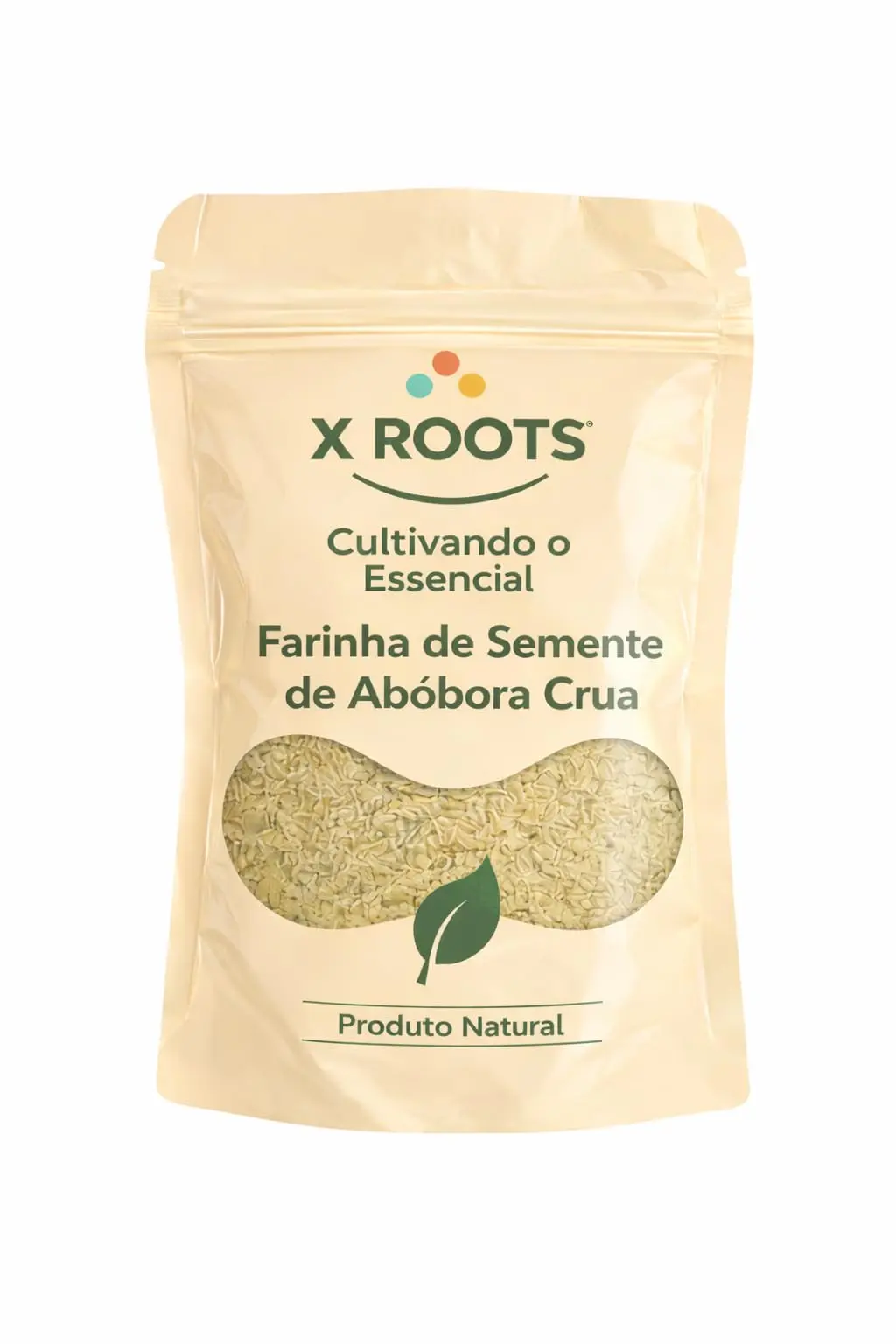 Farinha de Semente de Abóbora Crua X Roots 1kg – Rica em Proteínas e Fibras | Low Carb, 100% Natural