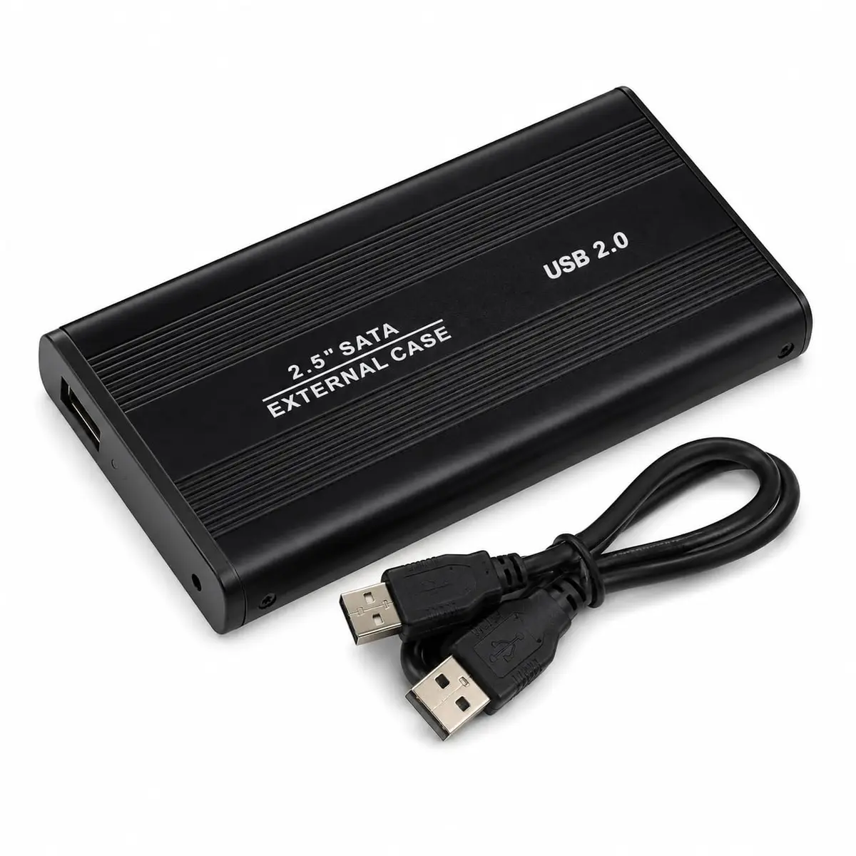 Case para HD Externo 2.5 SATA USB 2.0 até 4TB, Gaveta para HD e SSD Notebook, Adaptador para HD Externo, Backup de Arquivos e Armazenamento Portátil - 1