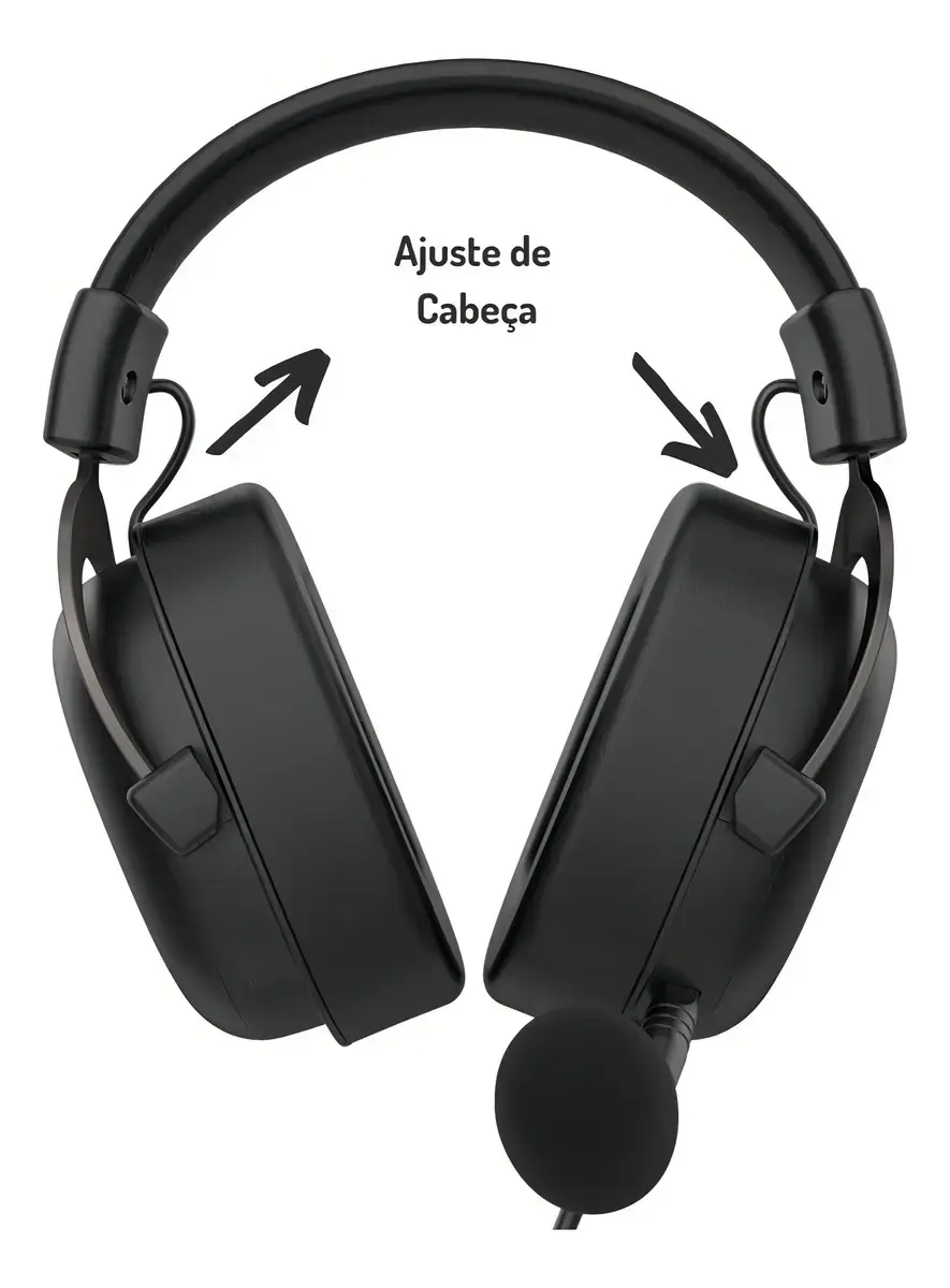 Fone De Ouvido Headset Gamer Havit H2002d P3 Para PS3/PS4/PS5/XBOX/PC Cor Preto thumbnail 5