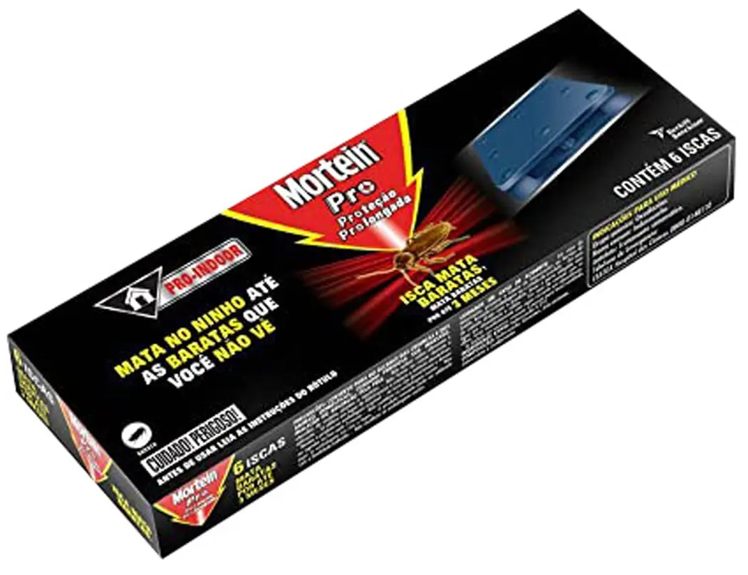 Iscas Mata Baratas Mortein 6 unidades