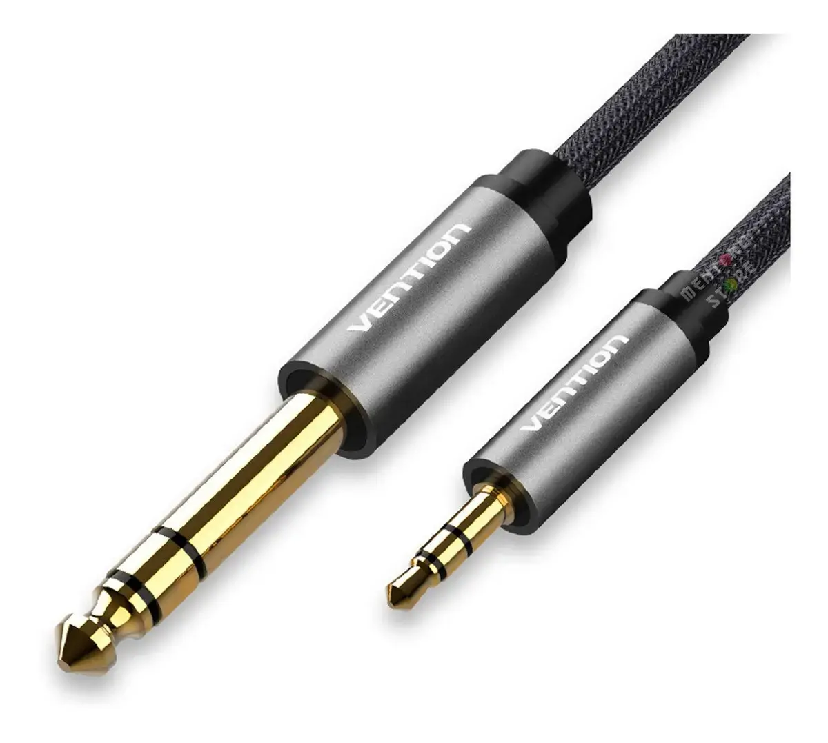 Cabo Audio P10 6.5mm X P2 3.5mm 5m Blindado Vention