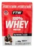 (2x R$ 107,80) 100% Whey Protein Refil 900g Sabor Chocolate - FTW - 1