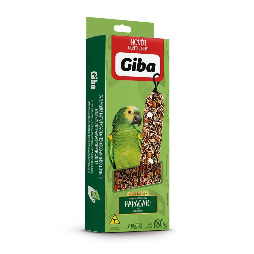 Giba Bastão de Sementes para Papagaio 180g - 1