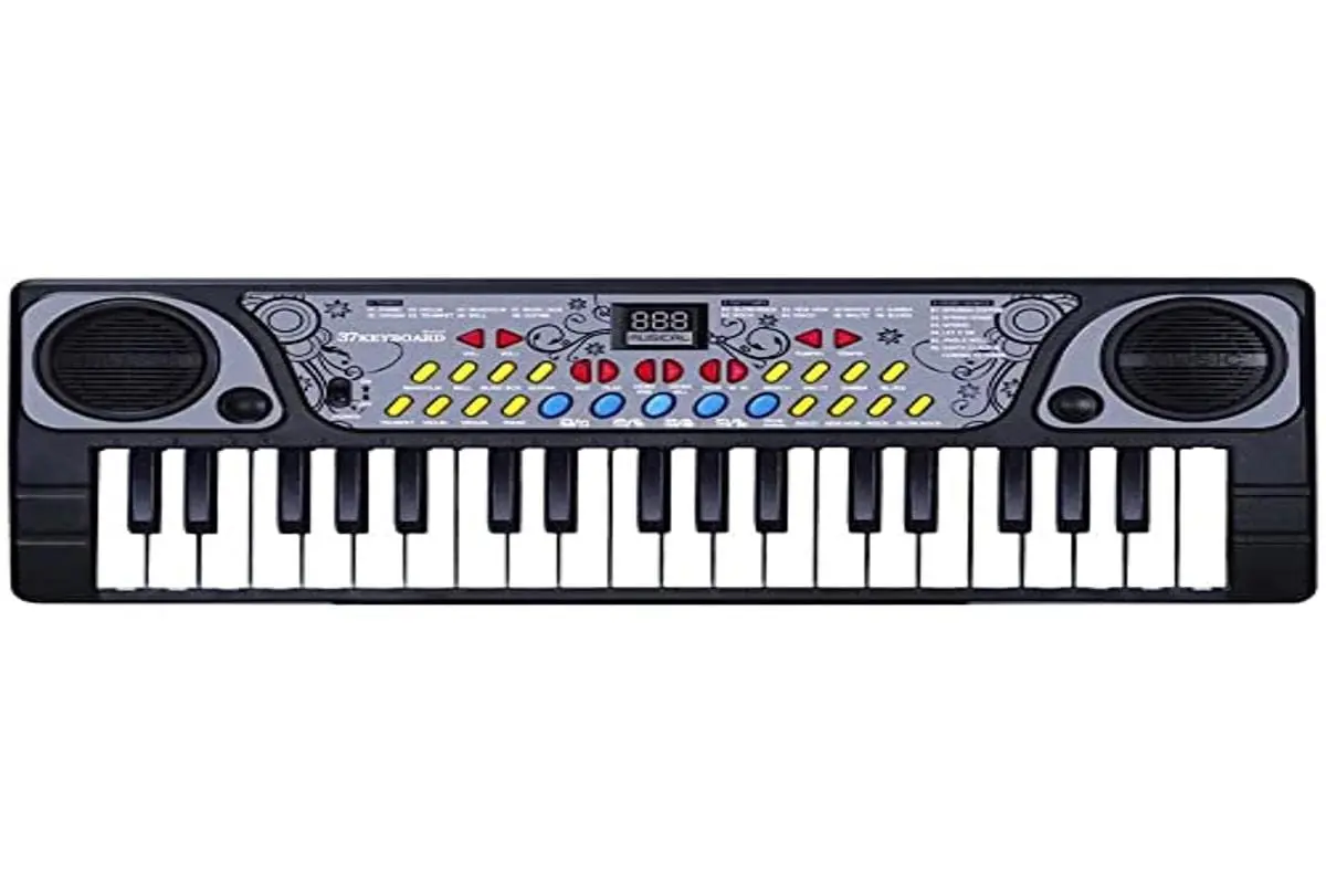 Teclado Infantil com Microfone 37 Teclas BX1622, DM Toys - 1