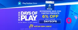 6% OFF em Gift Card PlayStation - 1