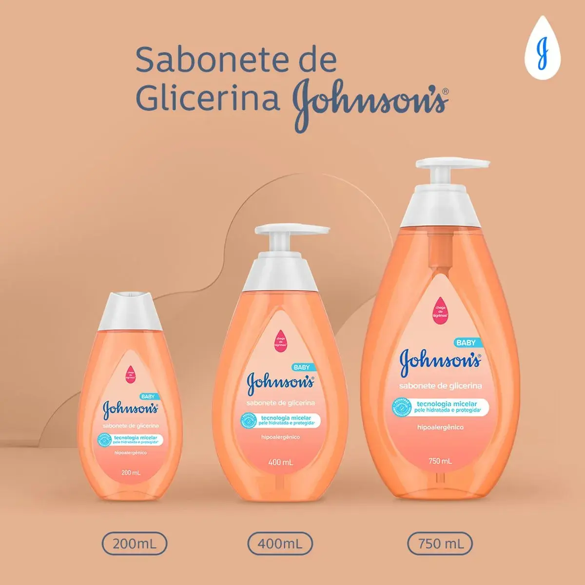 Sabonete Líquido De Glicerina Johnson's Baby thumbnail 3