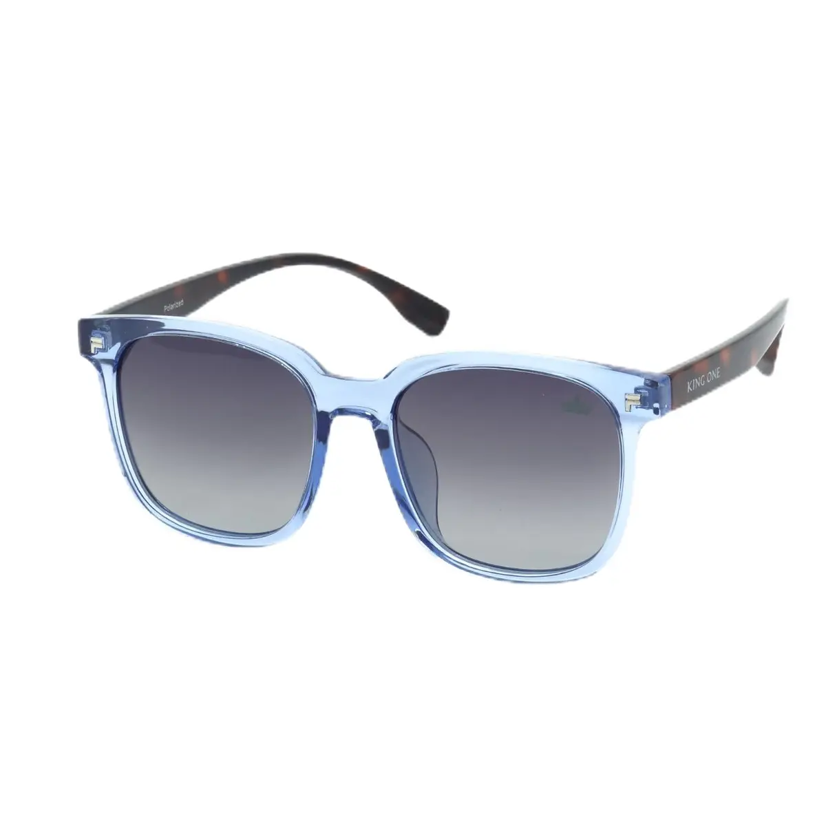Óculos de Sol Casual Polarizado Masculino King One, Lente UV400 Kit contém Case Couro ECO