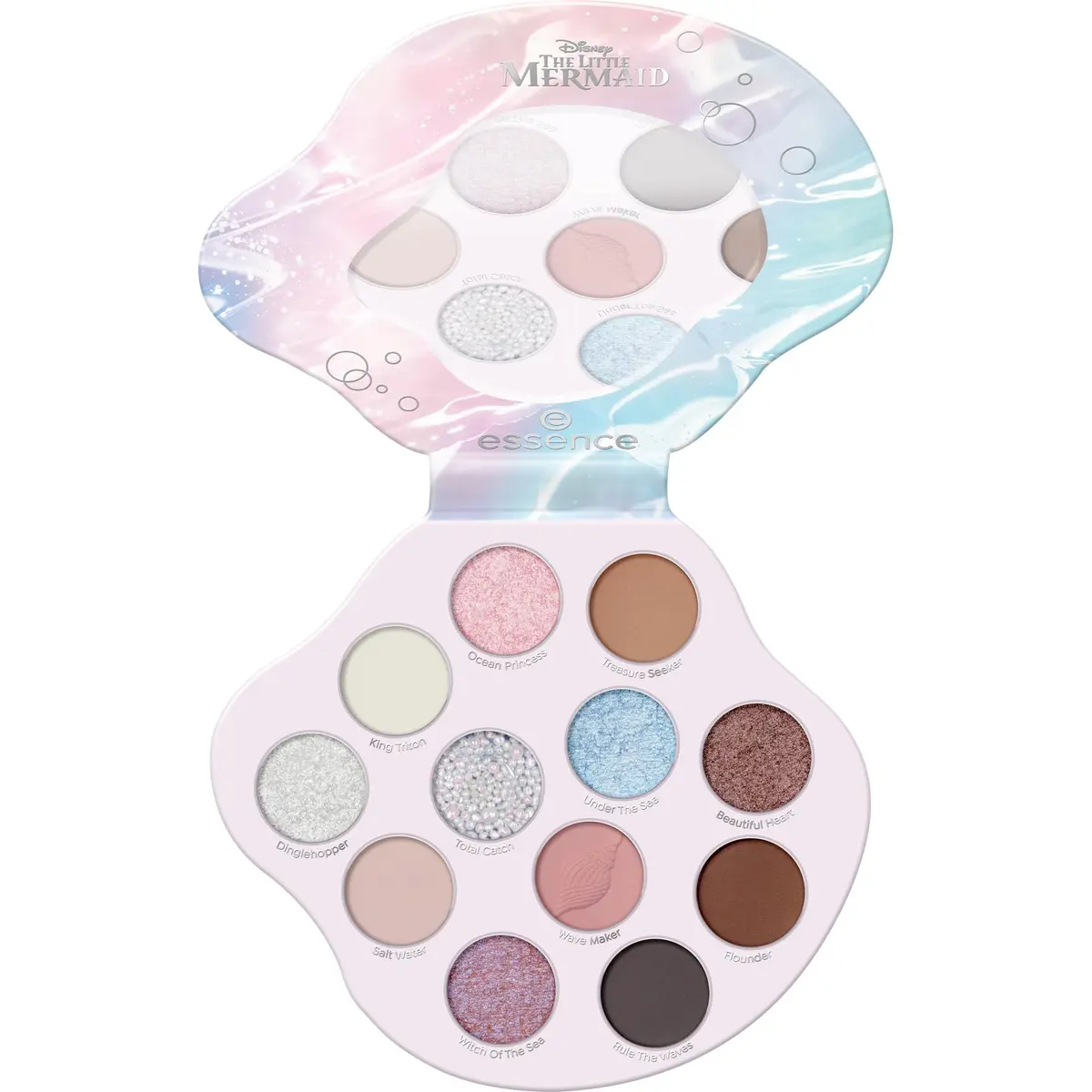 Paleta de Sombras essence Disney A Pequena Sereia, Cor 02