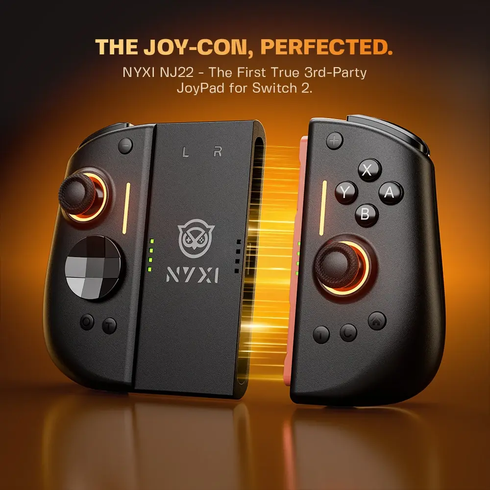 Controle Sem Fio NYXI Hyperion 3 para Switch 2