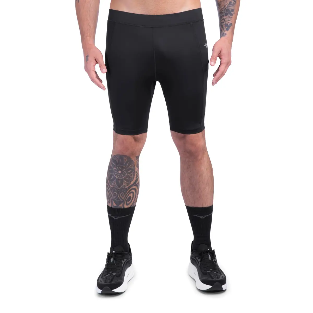 Mizuno Bermuda de Corrida Mizuno Compress Masculina - 1