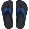 [Meli+] Chinelo Kenner Kivah Preto Azul Tratorado - 1