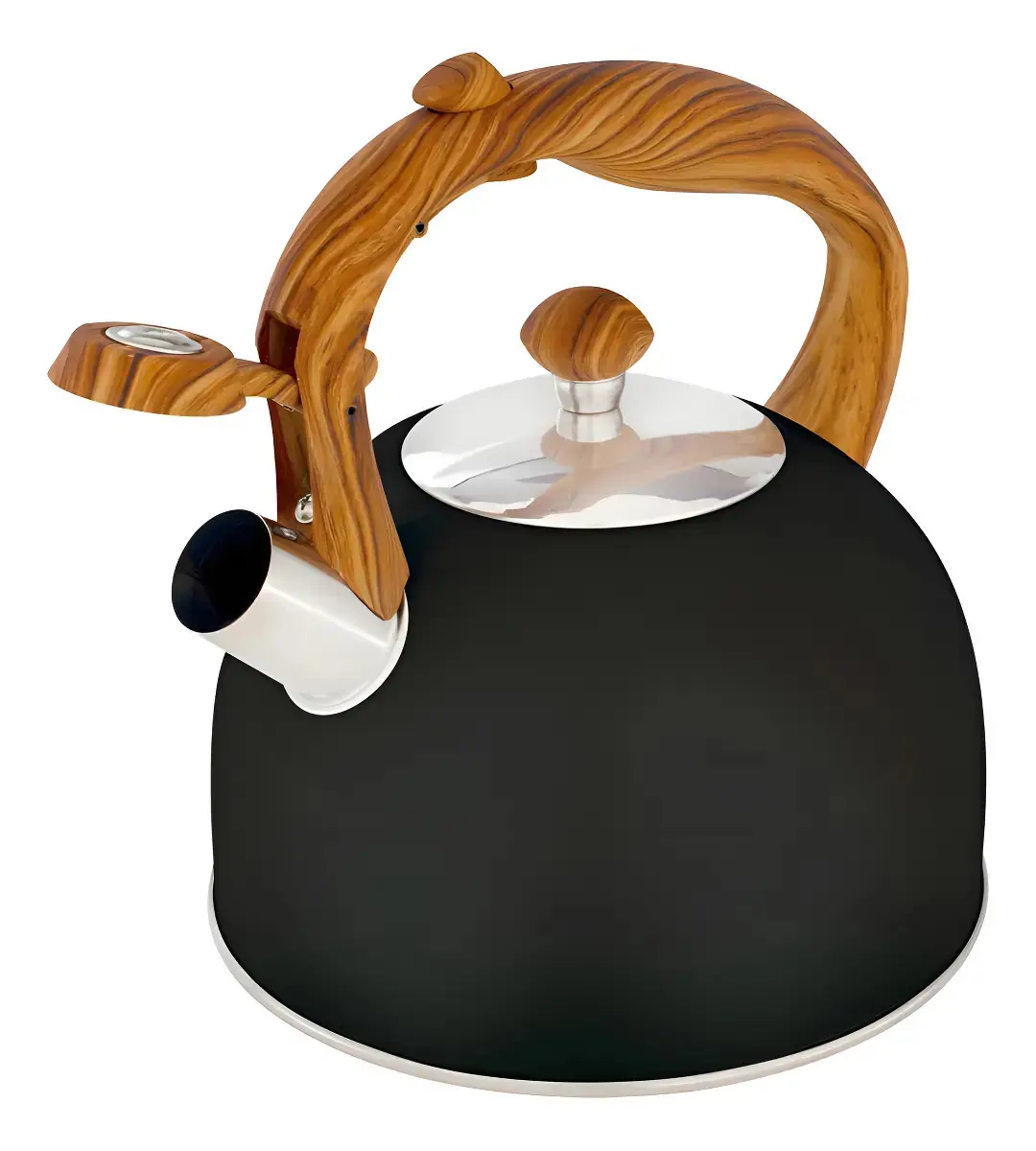 Chaleira Mor 2,5L Wood Preto 7715