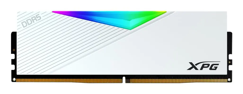 ADATA XPG Lancer RGB Memória RAM DDR5 16GB (1x16GB) 6000MHz CL30 DIMM para Desktop, Branco - 1
