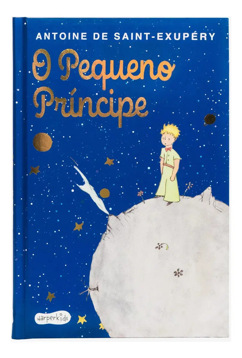 O Pequeno Príncipe – Edição de luxo com capa dura almofadada e aquarelas originais do autor - Saint-Exupery, Antoine - HarperKids - Capa Dura