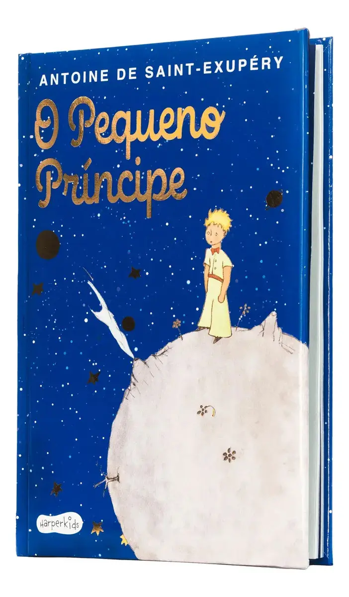 O Pequeno Príncipe – Edição de luxo com capa dura almofadada e aquarelas originais do autor - Saint-Exupery, Antoine - HarperKids - Capa Dura thumbnail 8