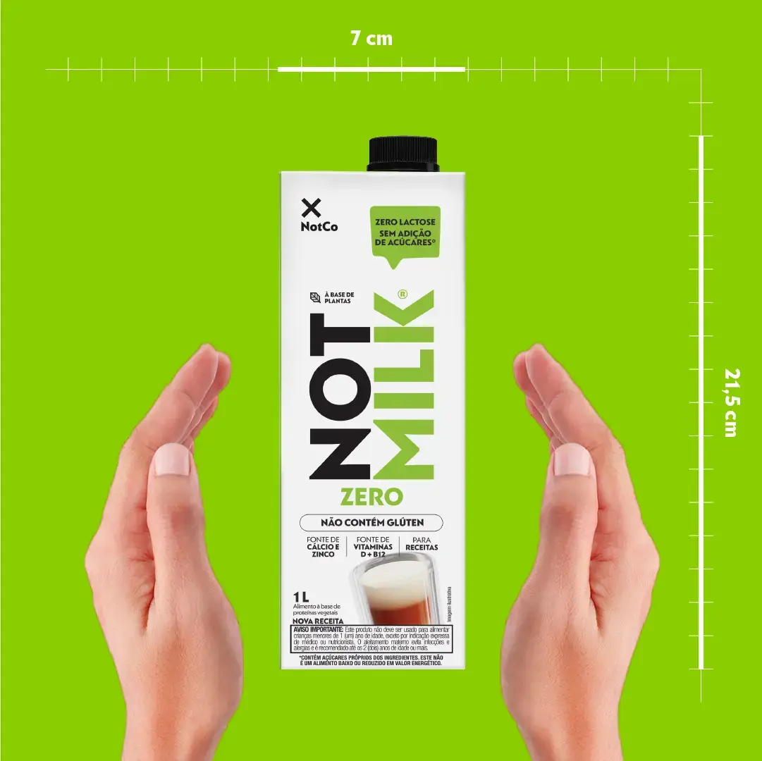 Leite Vegetal Notmilk Zero Açúcar 1L Notco thumbnail 7