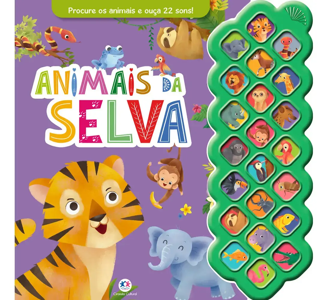 Animais da selva - Igloo Books - Ciranda Cultural - Capa Mole thumbnail 4