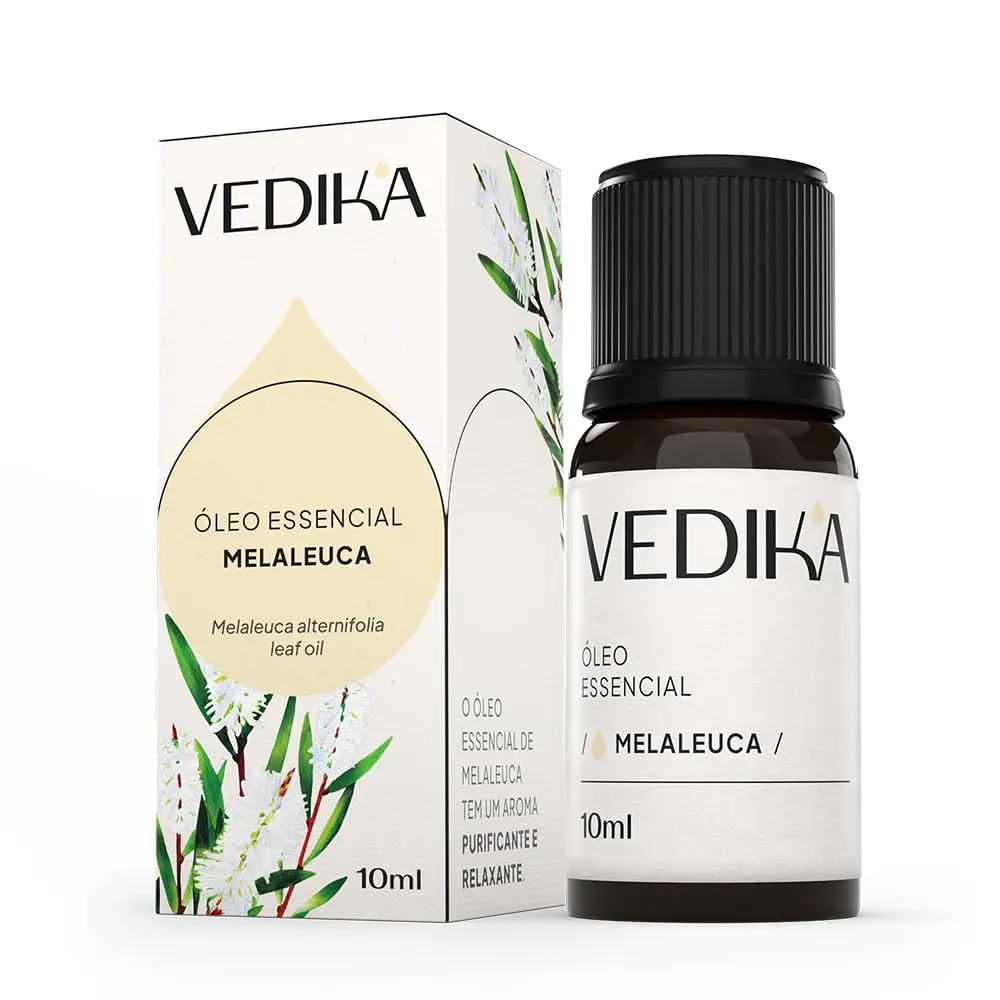 Óleo Essencial Vedika - Melaleuca 10ml - 100% PURO