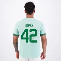 Camisa Palmeiras Dots Verde Clara 42 Flaco López