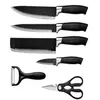 Jogo de Facas Inox 6 Peças para Cozinha e Churrasco - 1