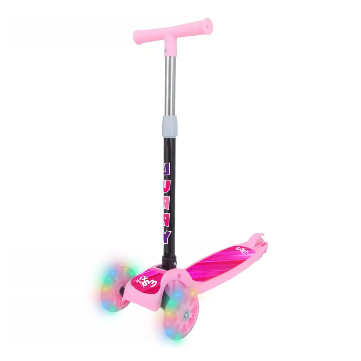 Patinete Infantil Dobrável 3 Rodas Led Luppy Maxi Toys - 1