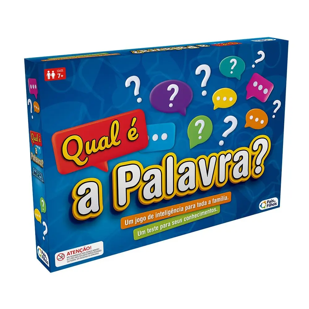 Jogo Pais e Filhos Qual é a Palavra - 1