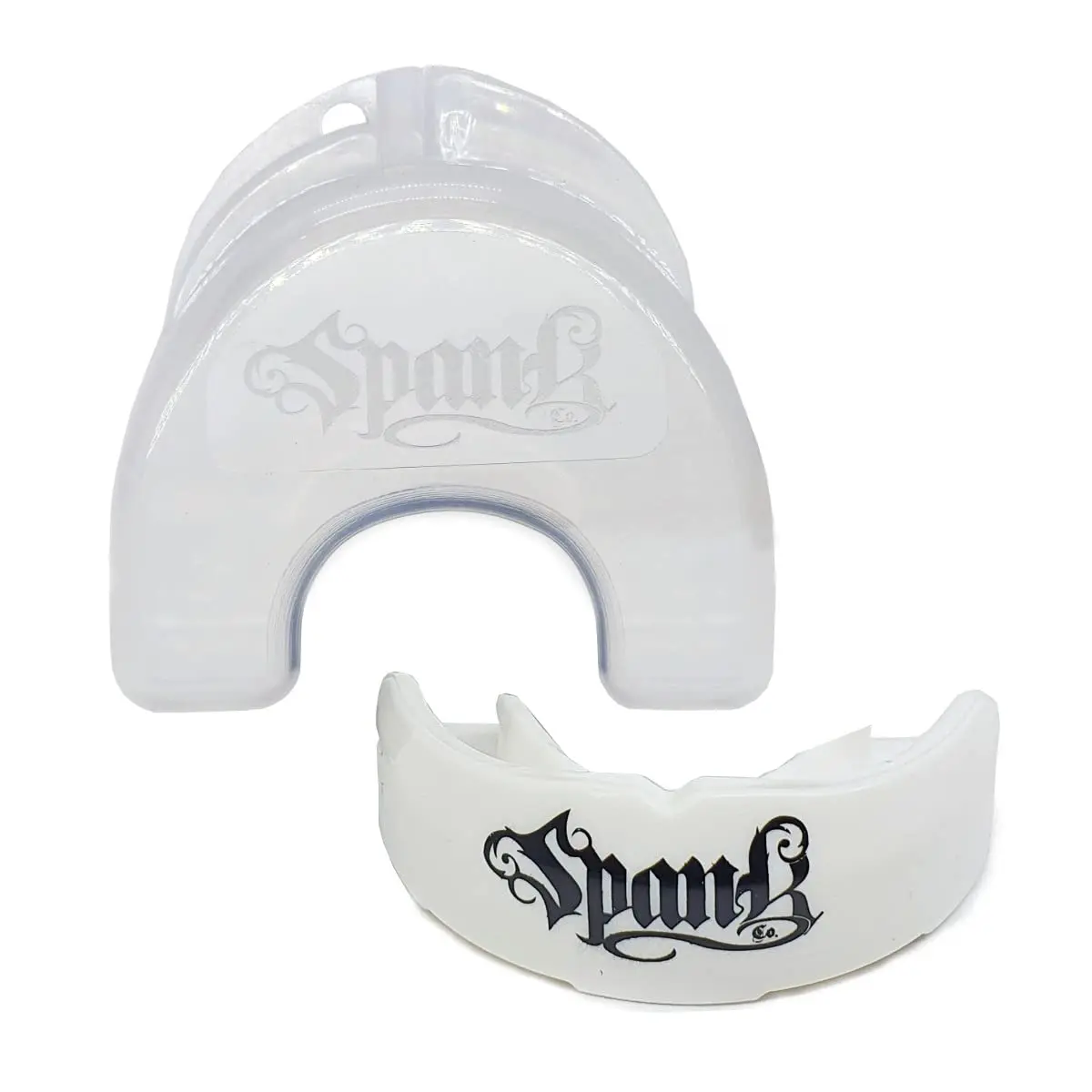Protetor Bucal Arcada Superior Profissional Moldável - BRANCO - Spank - 1